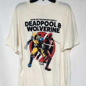 Marvel Deadpool and wolverine shirt men's 2X